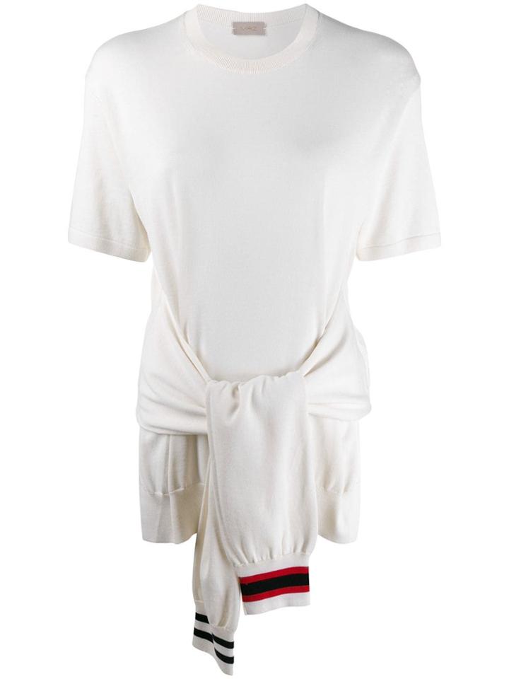Mrz 2-in-1 Tie-waist Top - White