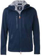 Save The Duck Hooded Lightweight Jacket - Blue