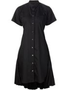 Sacai Cut Out Bak Shirt Dress