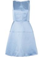 Dice Kayek Slit Chest Dress - Blue