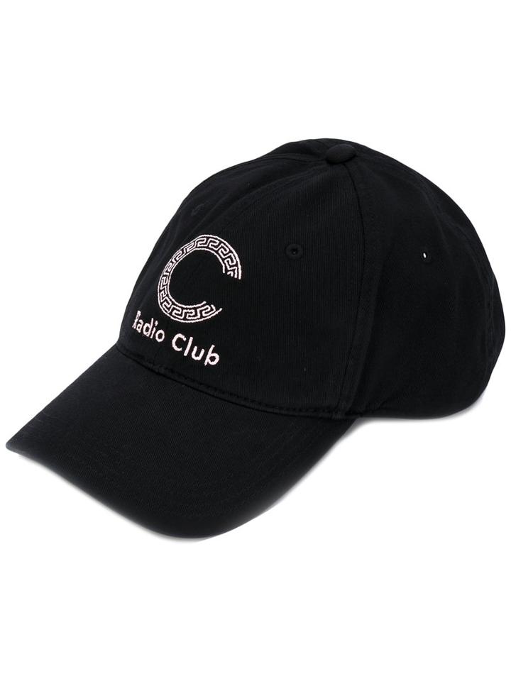 Carhartt - Logo Embroidered Cap - Unisex - Cotton - One Size, Black, Cotton