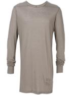 Rick Owens Drkshdw Long Sleeve T-shirt - Grey
