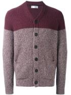 Brunello Cucinelli Cashmere Two-tone Cardigan, Men's, Size: 52, Pink/purple, Cashmere