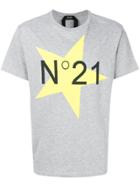 No21 Logo Star T-shirt - Grey