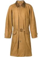 Salvatore Ferragamo Vintage Belted Midi Coat - Brown