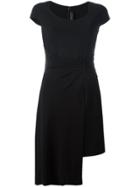 Versace Layered Asymmetrical Dress - Black