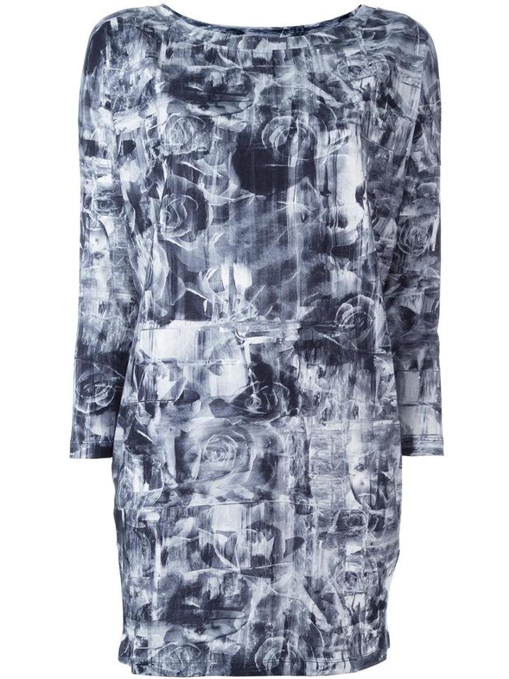 Diesel 'd-quare-ls-a' Dress, Women's, Size: Xs, Grey, Cotton