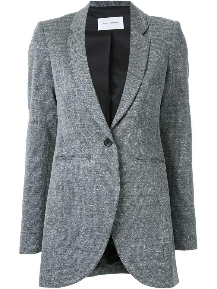 Strateas Carlucci One Button Blazer