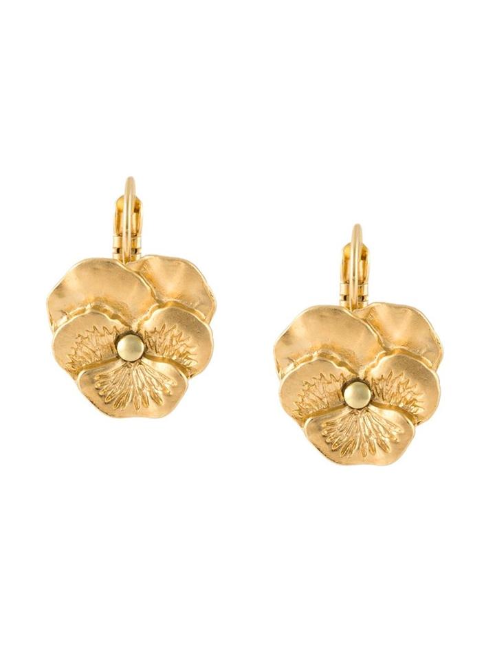 Gas Bijoux Pansy Clip-on Earrings