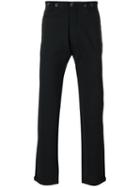 Barena - Straight-leg Trousers - Men - Spandex/elastane/wool - 50, Black, Spandex/elastane/wool