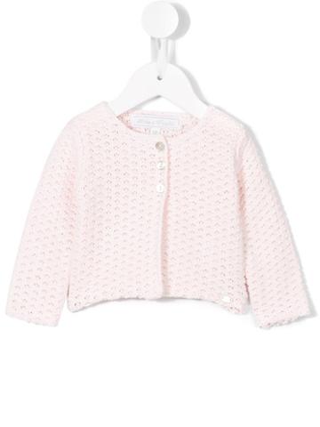 Tartine Et Chocolat - Knitted Cardigan - Kids - Cotton - 12 Mth, Pink