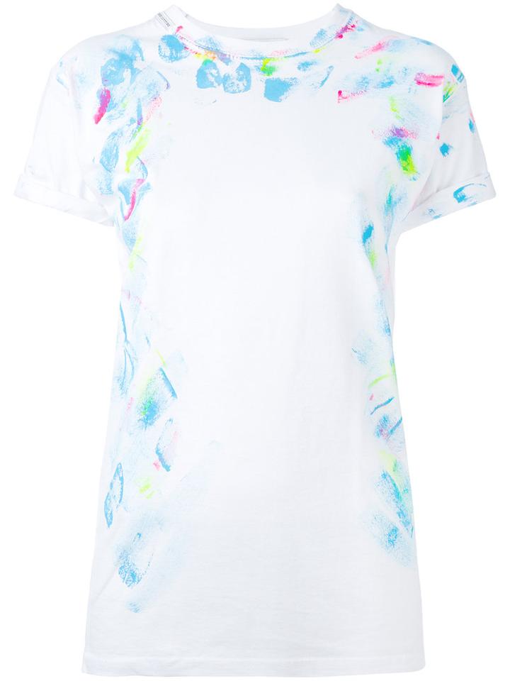 Forte Couture - Printed T-shirt - Women - Cotton - S, White, Cotton