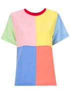 Reinaldo Lourenço Panelled Silk Top - Multicolour