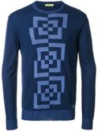 Versace Jeans Crew Neck Sweater - Blue