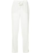Marc Cain Fitted Casual Trousers - White