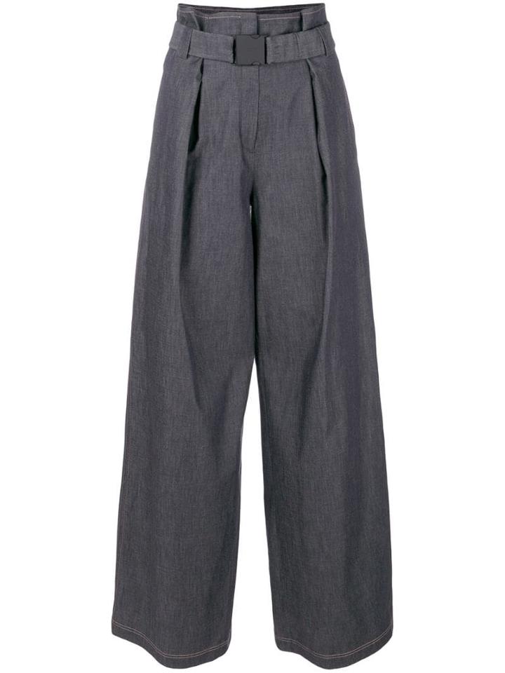 Nº21 High Waist Trousers - Blue