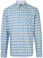 Guild Prime Check Collared Shirt - Blue