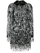 Cristina Savulescu Sequin Fitted Dress - Metallic