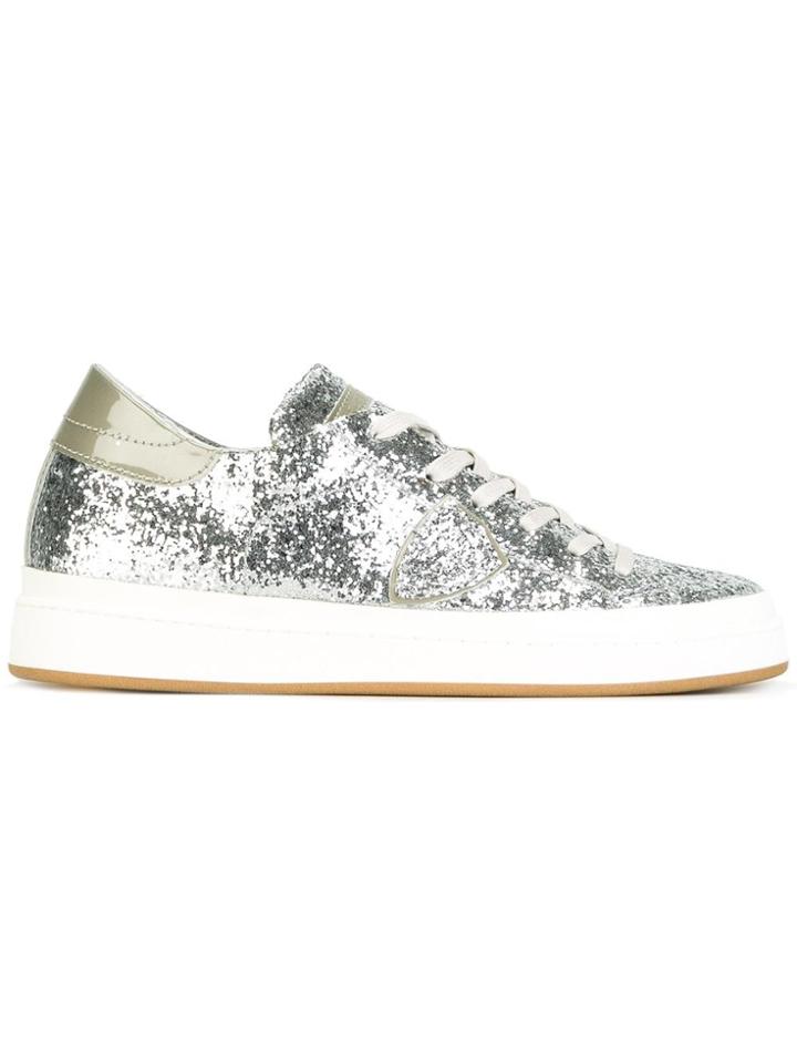 Philippe Model Classic Lakers Sneakers - Metallic