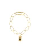 Aurelie Bidermann Whistle Chain Bracelet - Gold