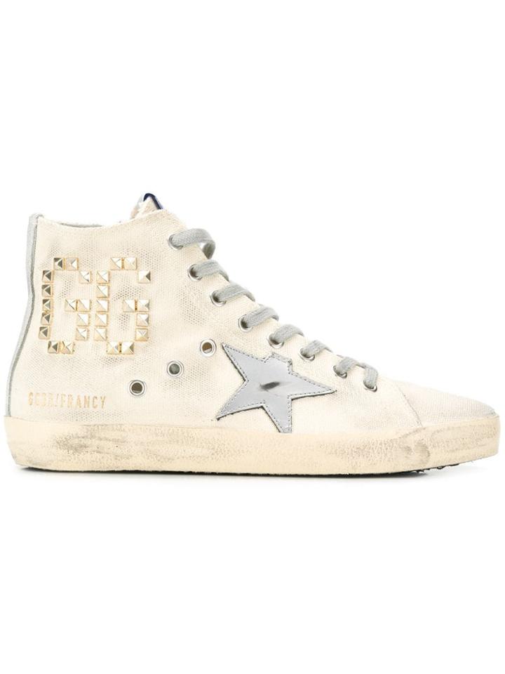 Golden Goose Deluxe Brand Francy Hi-top Sneakers - Neutrals