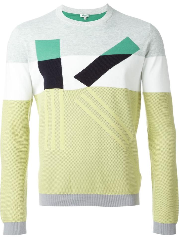 Kenzo 'k' Intarsia Jumper