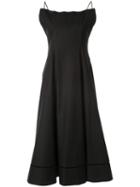 Khaite Claudia A-line Dress - Black