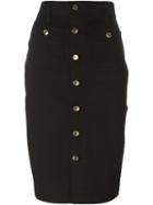 Dsquared2 Buttoned Pencil Skirt