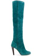 Vanessa Seward Knee-length Heel Boots - Blue