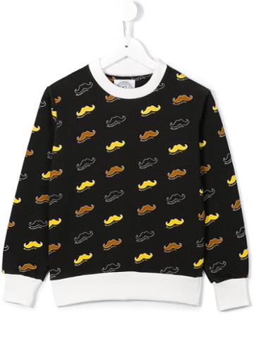 10x10 An Italian Theory Kids Mustache Print Sweatshirt