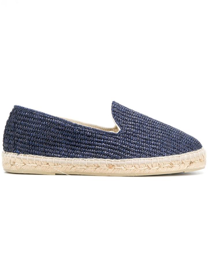 Manebi Woven Espadrilles - Blue