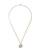 Chopard 18kt Rose Gold Happy Spirit Pendant Diamond Necklace - White