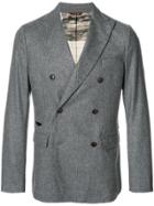 Al Duca D'aosta 1902 Double Breasted Blazer - Grey