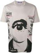 Junya Watanabe Comme Des Garçons Man Printed T-shirt, Men's, Size: Large, Nude/neutrals, Cotton/rayon