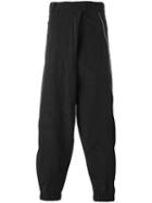 Moohong Loose-fit Track Pants, Men's, Size: 48, Black, Nylon/polyester