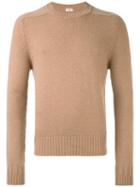 Saint Laurent - Knitted Sweater - Men - Camel Hair - Xl, Brown, Camel Hair