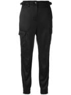 Jeremy Scott Cropped Trousers With Pockets - Black
