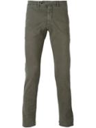 B700 Slim Chino Trousers, Men's, Size: 31, Green, Cotton/spandex/elastane