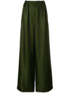 Christian Wijnants Wide Leg Trousers - Green