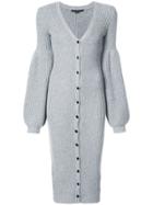 Alexander Wang Long Bell Sleeve Cardigan - Grey
