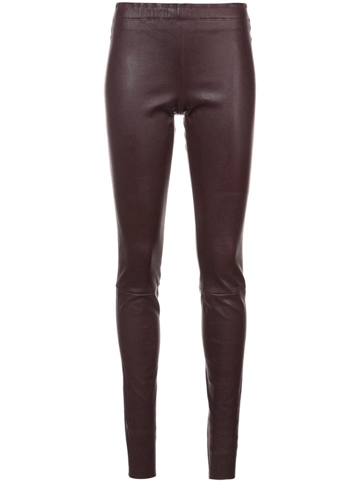 Stouls Carolyn Skinny Trousers - Pink & Purple