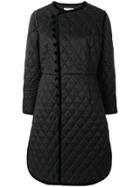 Comme Des Garçons Noir Kei Ninomiya Quilted Side-fastening Coat -