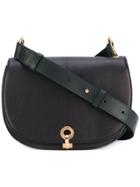 Marni Saddle Cross-body Bag - Black