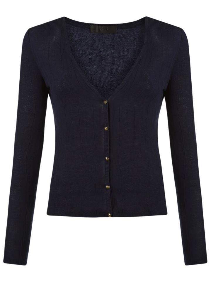 Talie Nk Knit Cardigan, Women's, Size: P, Blue, Viscose
