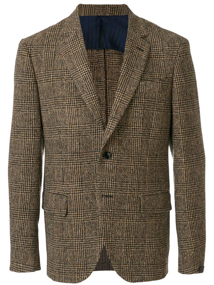 Mp Massimo Piombo Classic Blazer - Brown