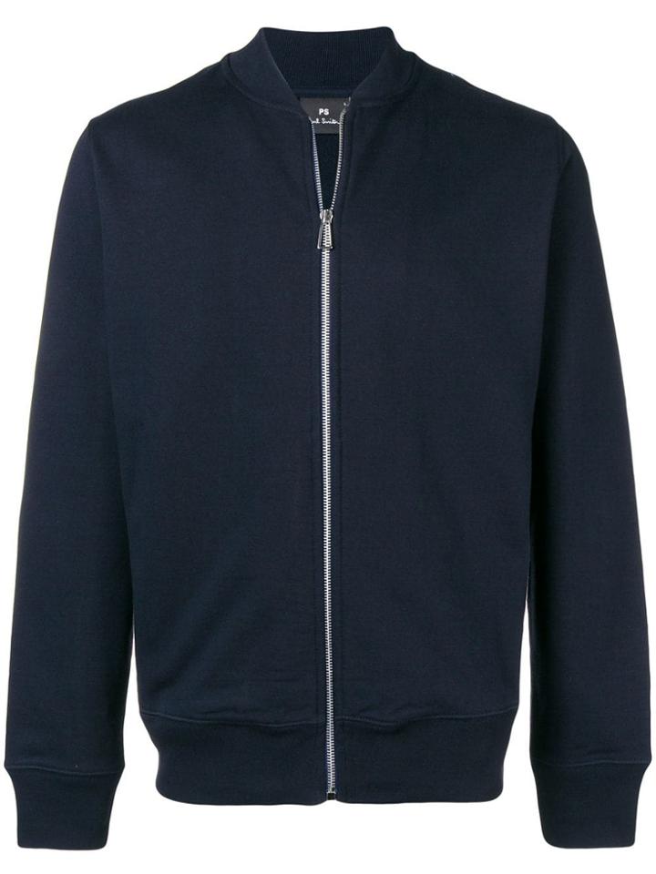 Ps By Paul Smith Zipped Jacket - Blue