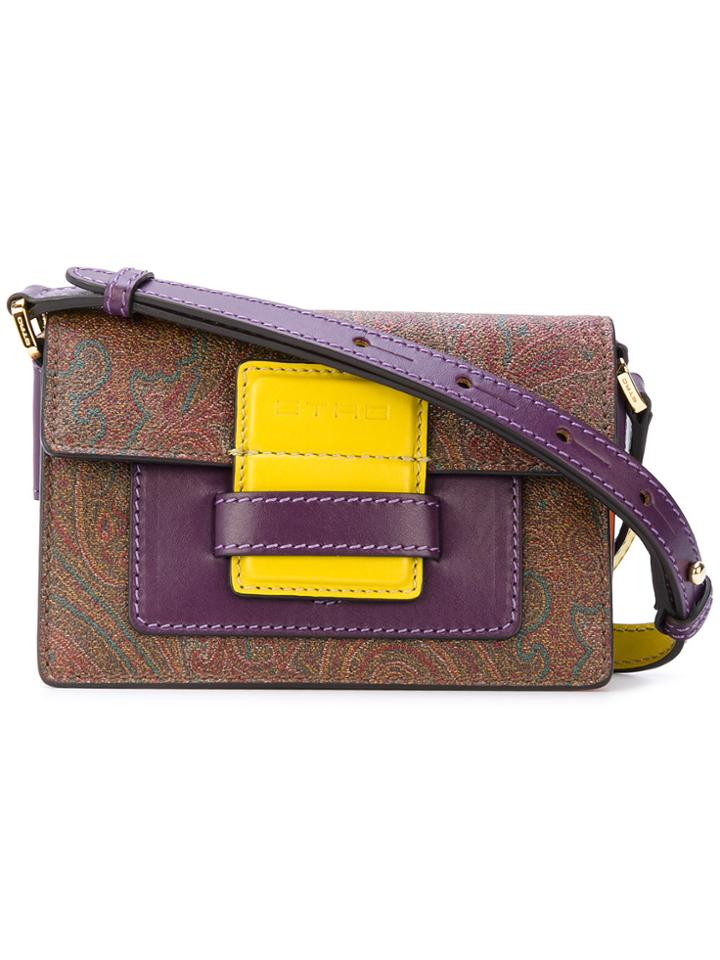 Etro Paisley Micro Cross-body Bag - Multicolour