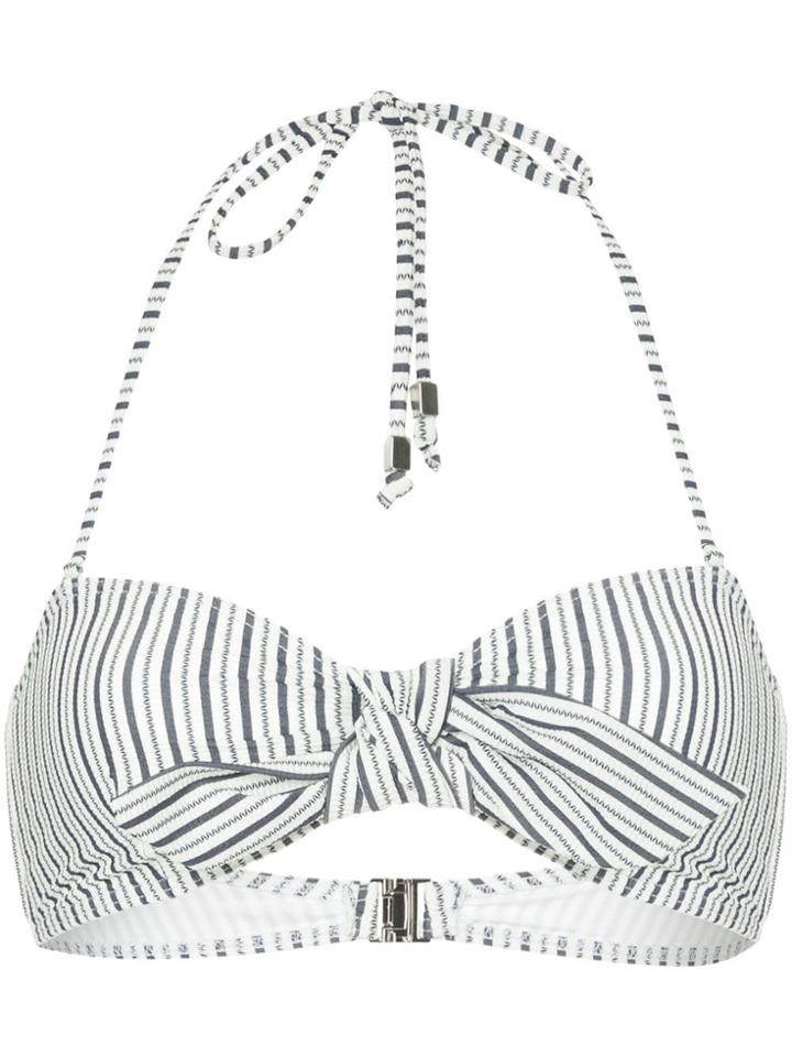 Suboo Cabana Bandeau Bikini Top - Grey