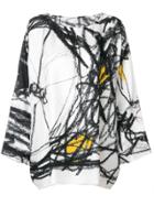 Daniela Gregis Embroidered Shift Blouse - Multicolour