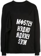 Mostly Heard Rarely Seen Demna Sweatshirt - Black